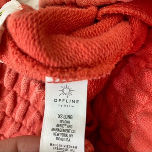Offline by Aerie NWOT Cotton Joggers Women’s Size XS Long - Picture 8 of 8